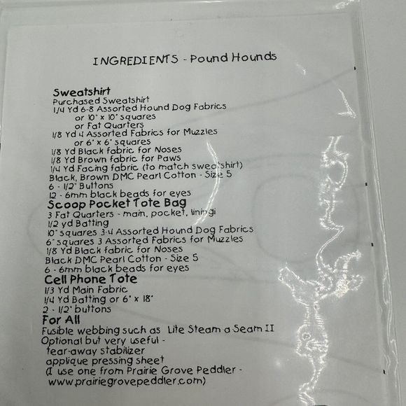 Whistlepig Creek Productions Pound Hounds jacket & totes # 1125 - Picture 4 of 5